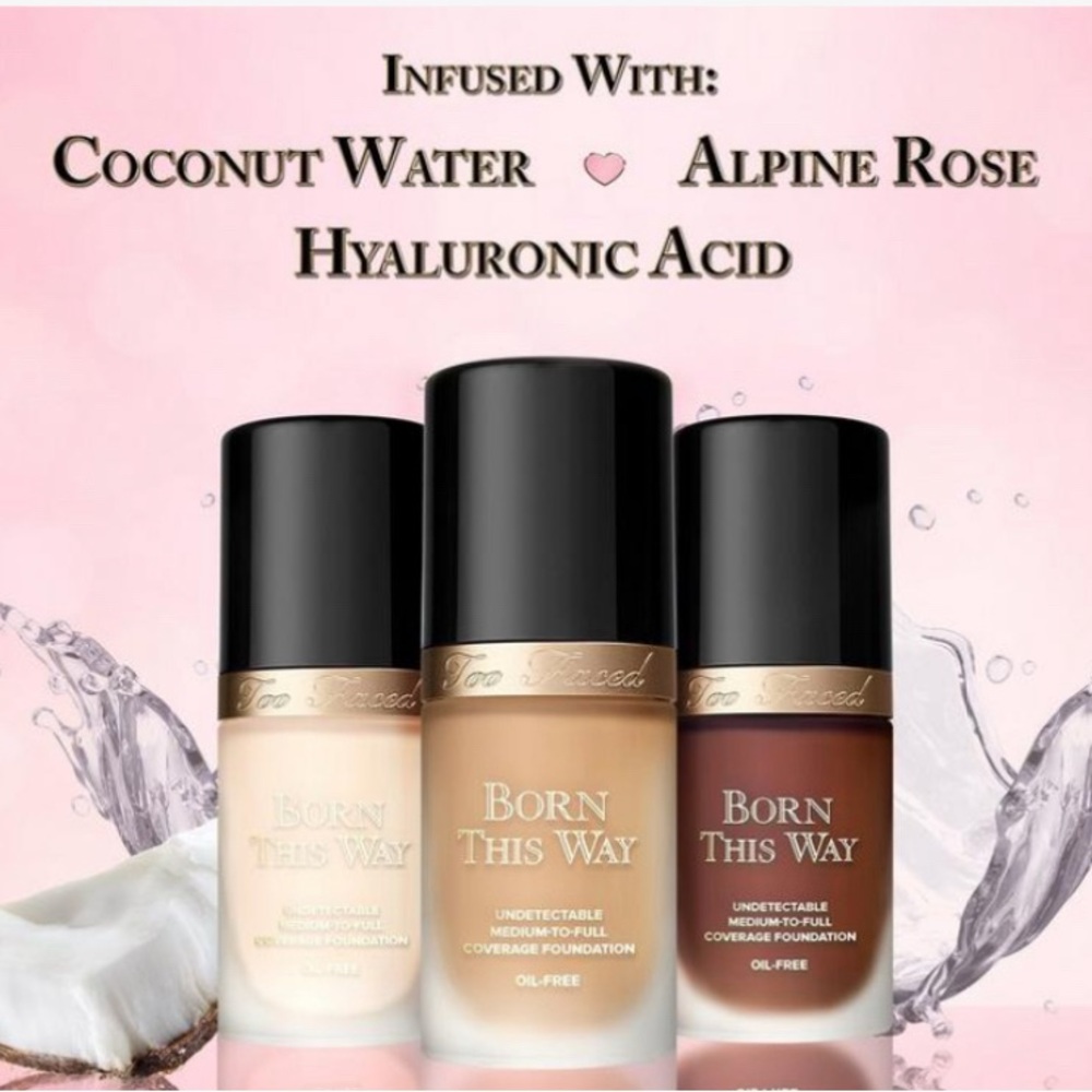 Too Faced - Born This Way - Natural Finish Longwear Liquid Foundation (SNOW) - Picture 10 of 16